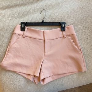 Alice + Olivia pink shorts from 260 sample sale
